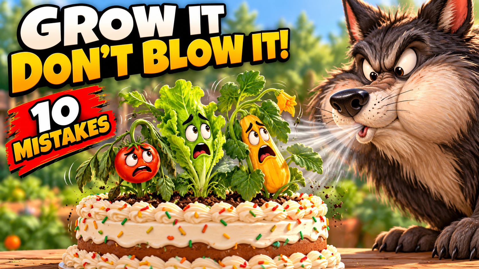 Grow It, Don’t Blow It — ten garden mistakes